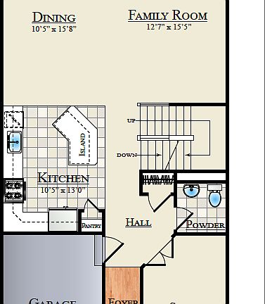 Saddlebrook Estates - Standbridge Elite 1st Floor Plan