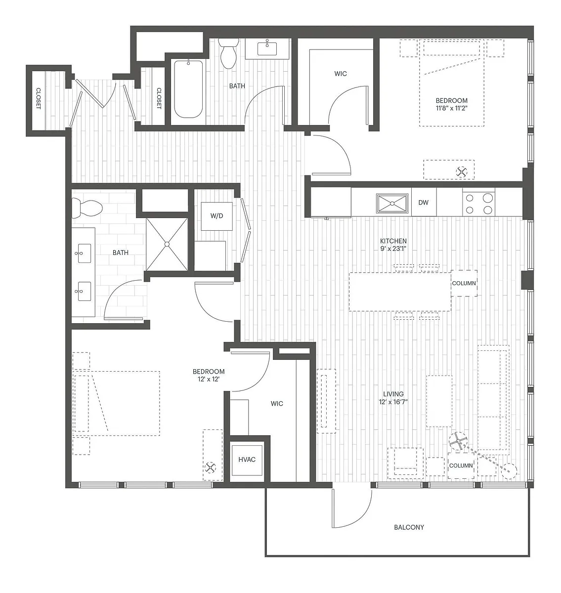 Floor plan B5T