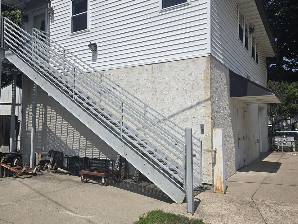 Stairs to living unit