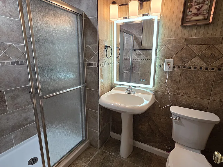 New 3rd Full Bath Lower Level