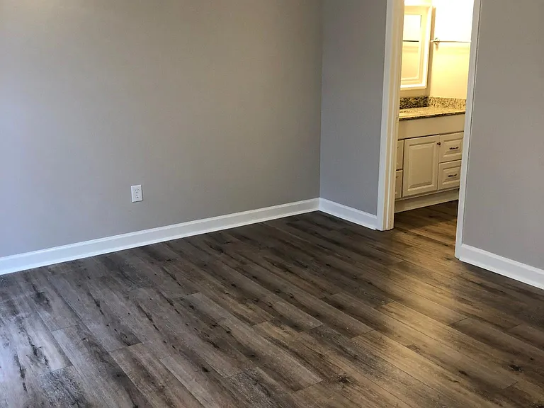 Main bedroom with attached bathroom