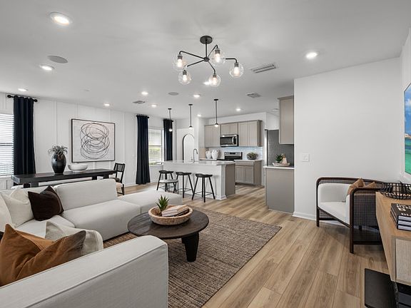 Spacious gathering room