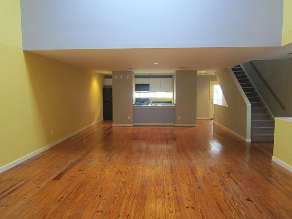 2nd level - large open floor plan. Kitchen, dining, and livi