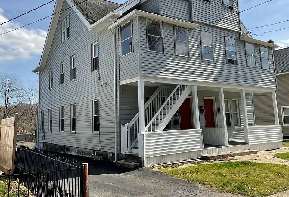 Apartment is on the first floor left side. Private front porch.
