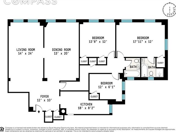 2nd image of 211 W 106th St APT 12A
