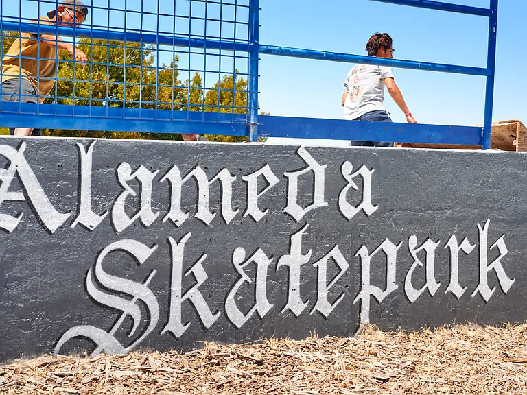 Channel your inner child at the Alameda Skatepark