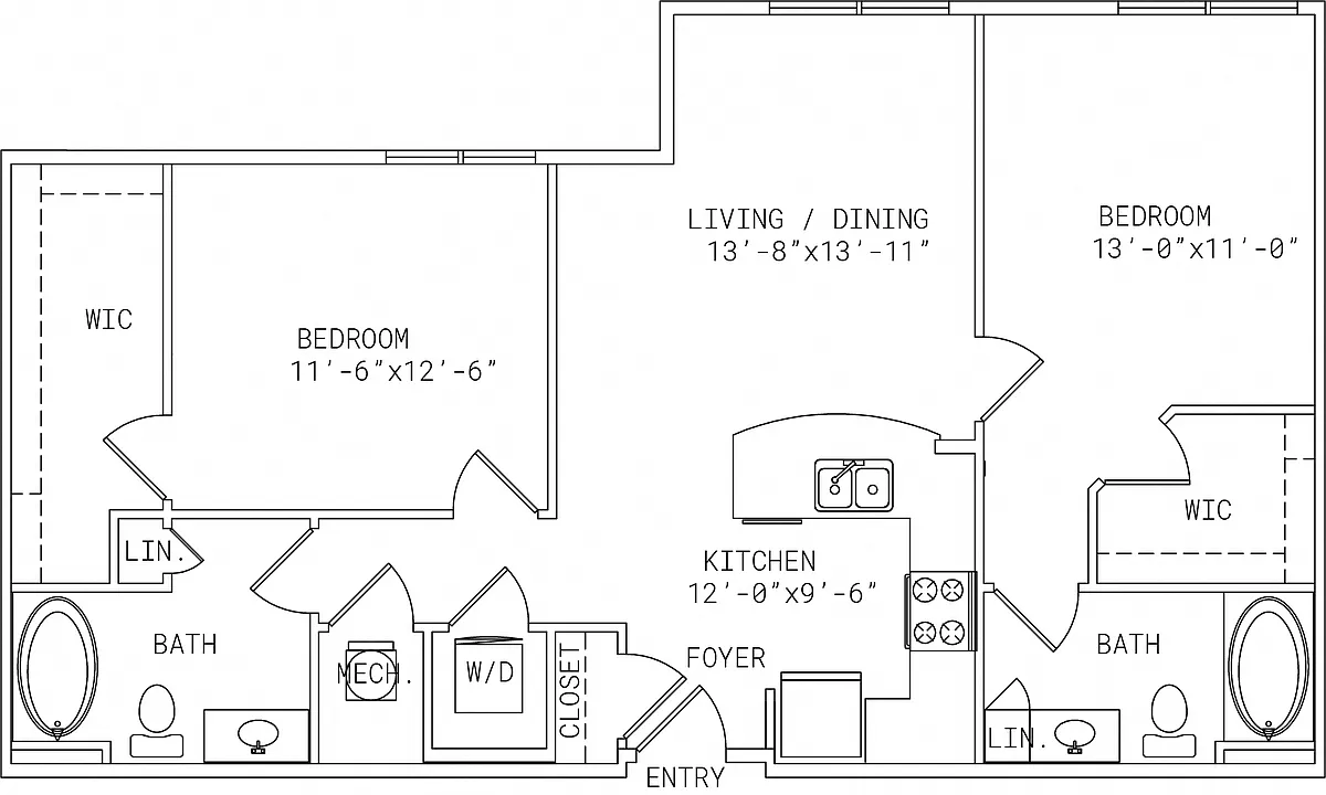 Floor plan 2-B4