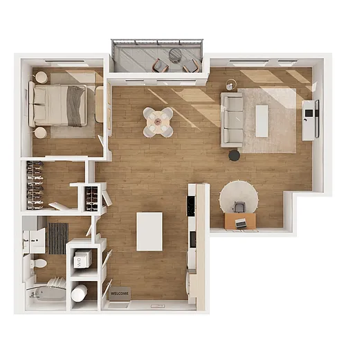 Floor plan A2D