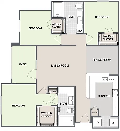 Floor plan C1