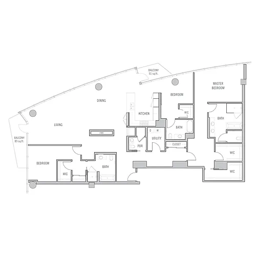Floor plan PH-E