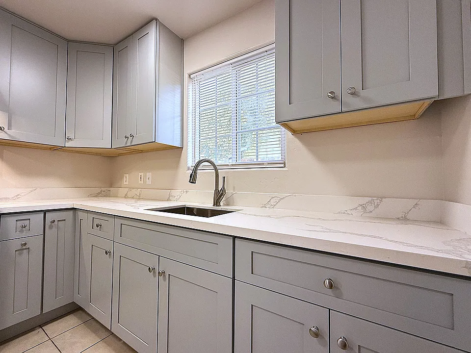 Remodeled Kitchen with New Cabinets & Countertops