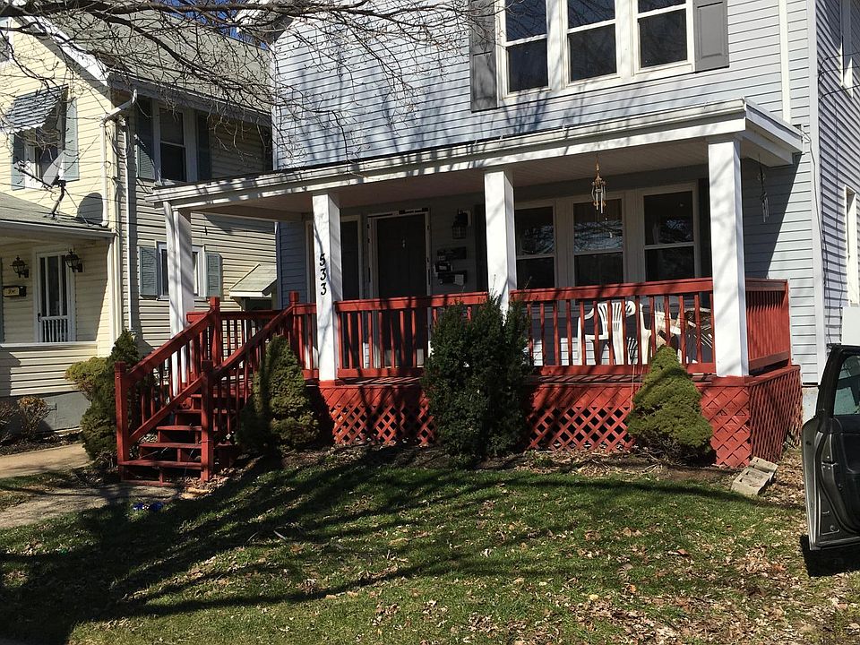 Front of the Property... the Upstairs Unit is available for rent.