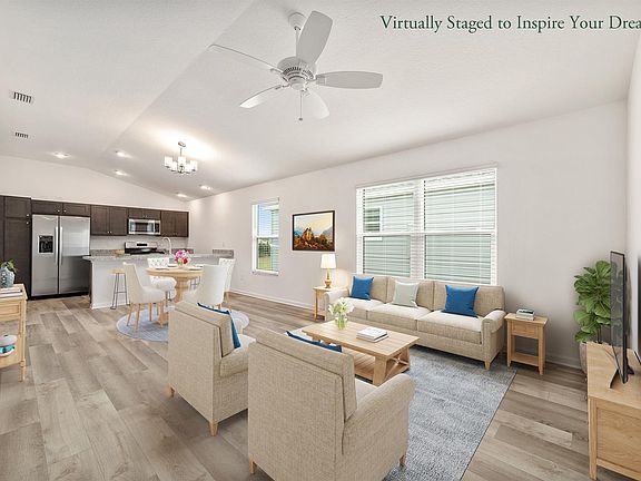 Living room furniture layout concept.