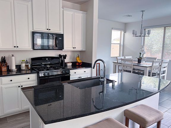 Kitchen and dining area