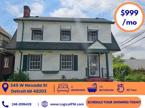 345 W Nevada St, Highland Park, MI 48203