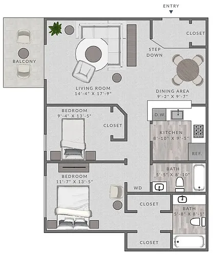 Floor plan B2
