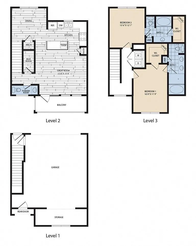 Floor plan B7
