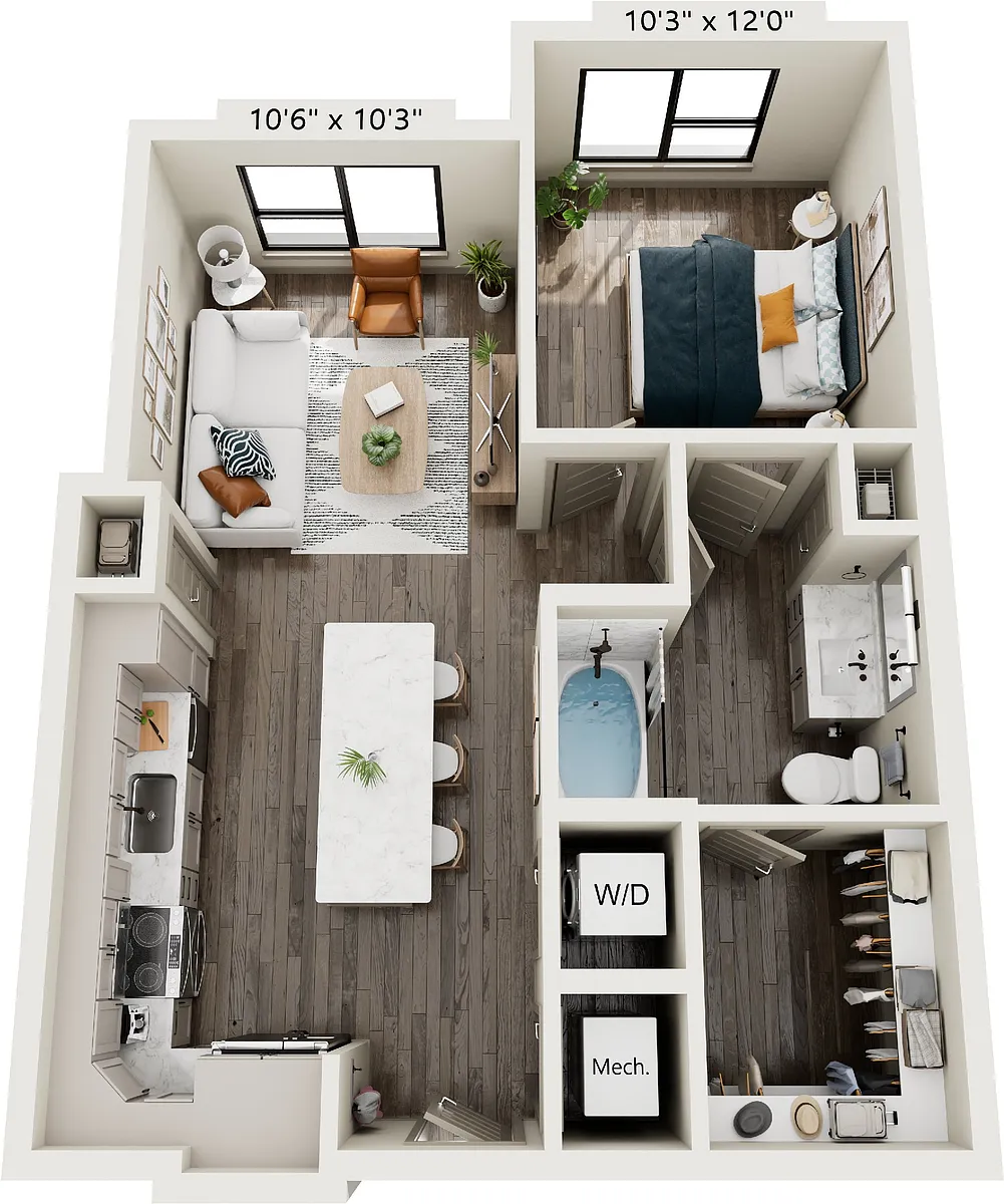 Floor plan A15