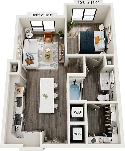 Floor plan A15