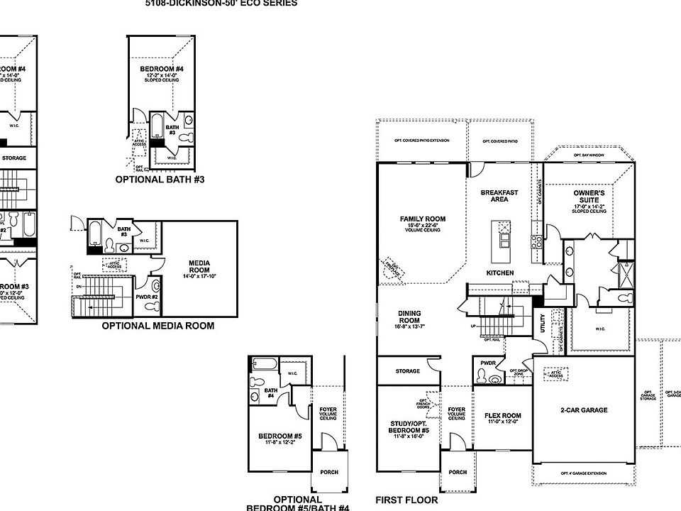 Dickinson Floorplan