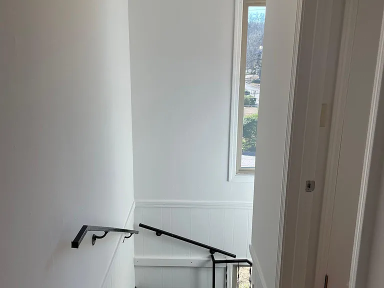 Hall leading downstairs