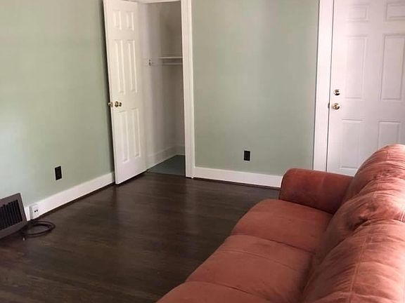 Large coat closet in living room