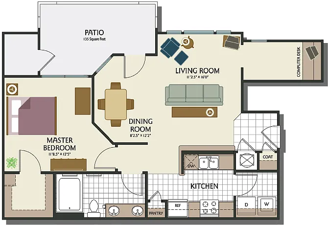 Floor plan A2