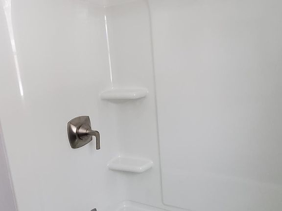 New Tub/shower.