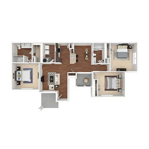 Floor plan Tangerine