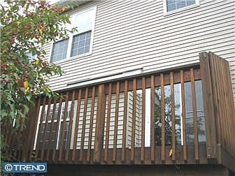 Rear deck