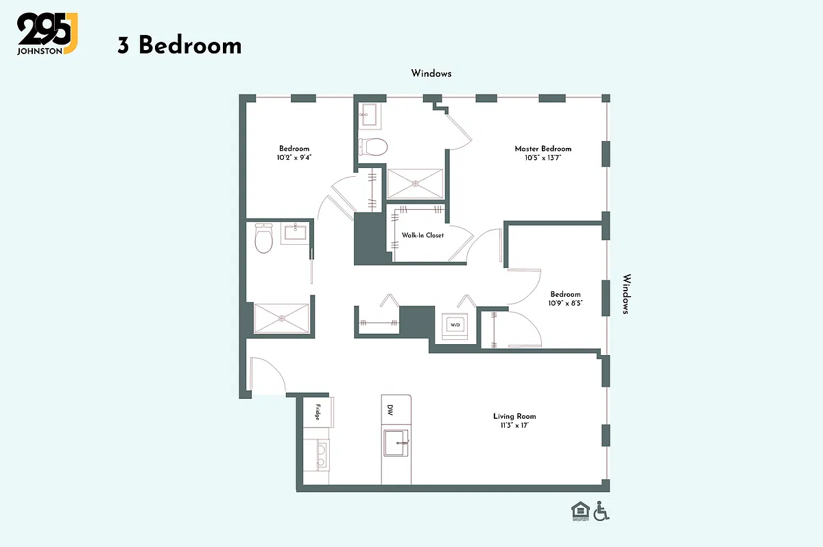 Floor plan 3 Bedroom