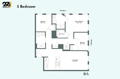 Floor plan 3 Bedroom