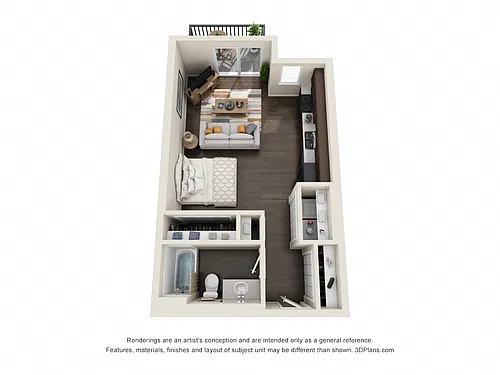 Floor plan Ag Studio