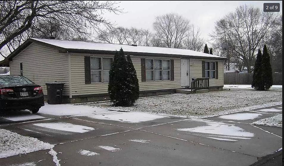 Front showing driveway
