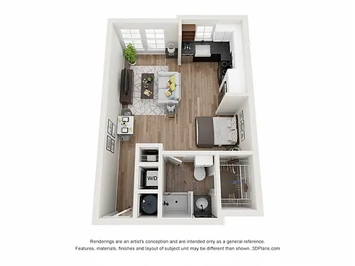 Floor plan The Crossbuck