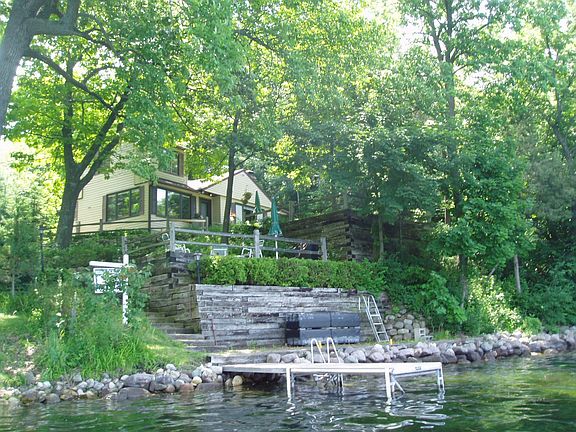 View of home from water