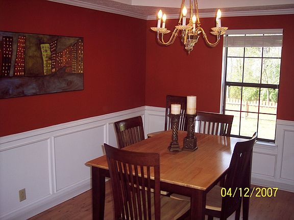 Formal dining room.
