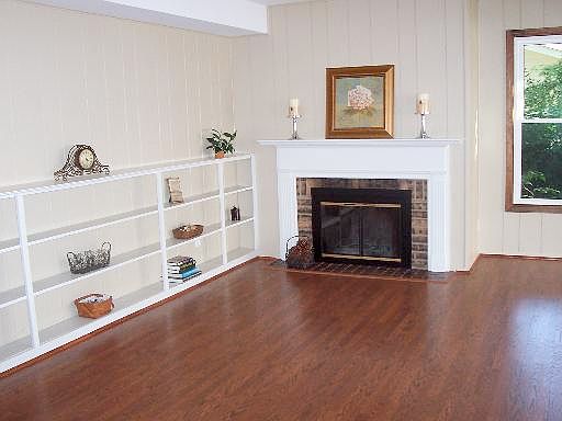 Family Room with fireplace