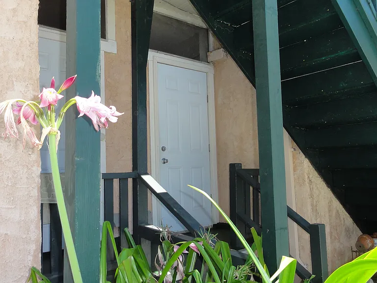 Back entrance
