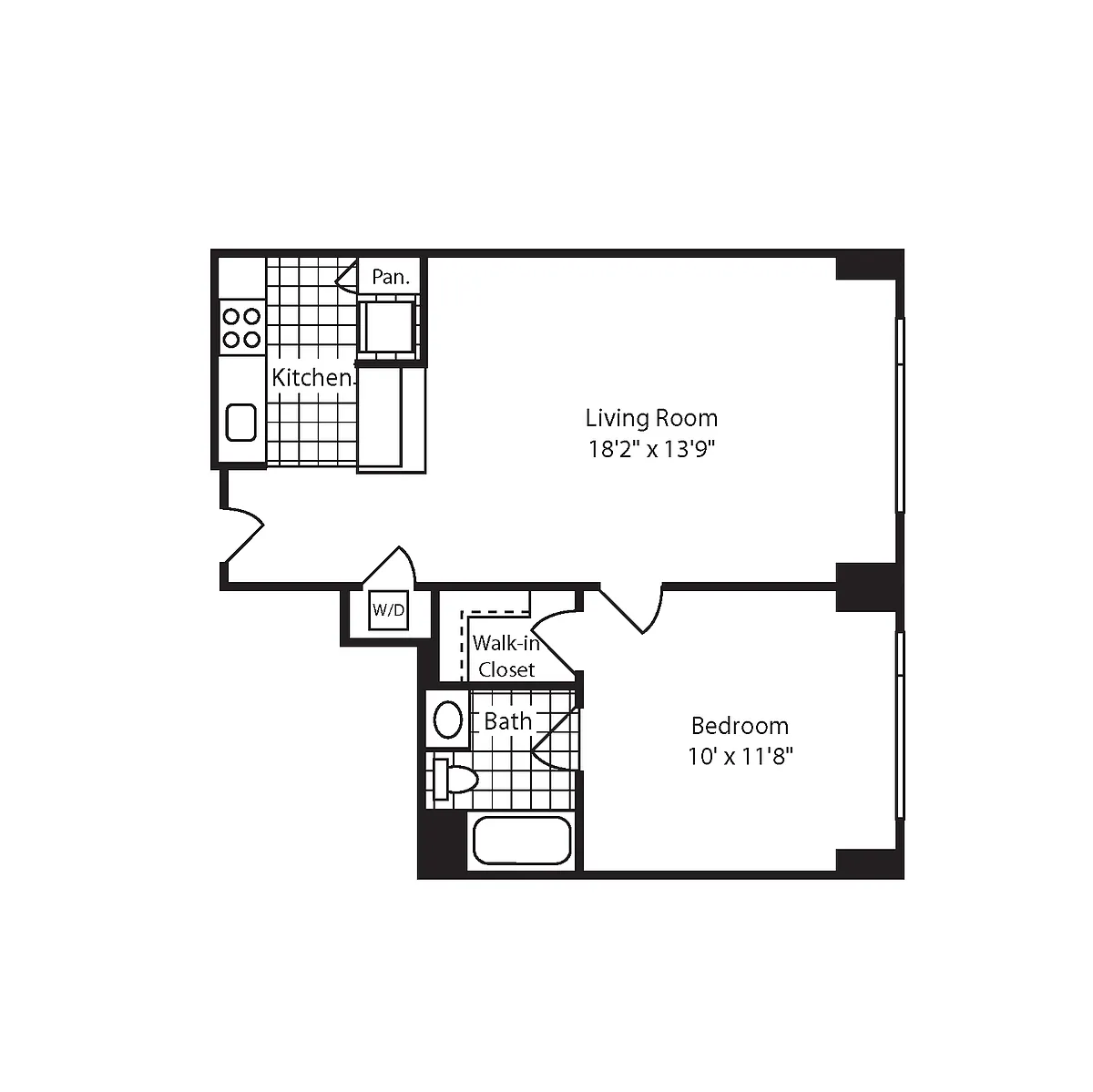 Floor plan A03R