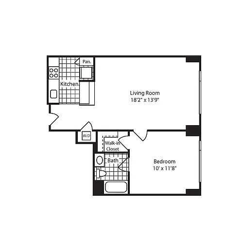 Floor plan A03R