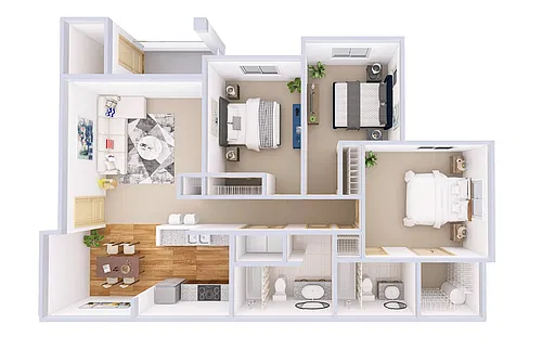 Floor plan Bear Creek