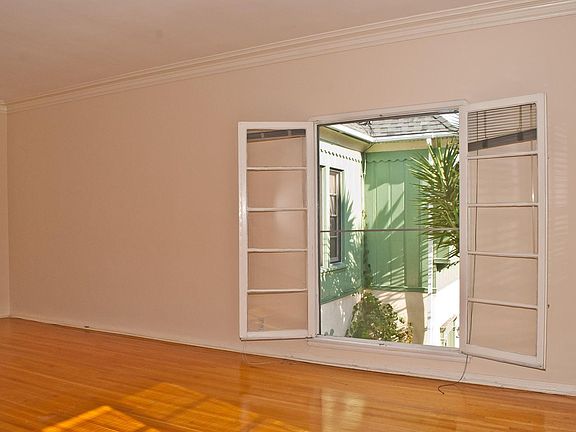 Living Room - French window