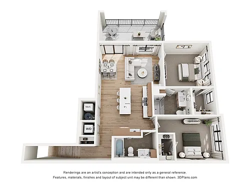 Floor plan The Cascadia