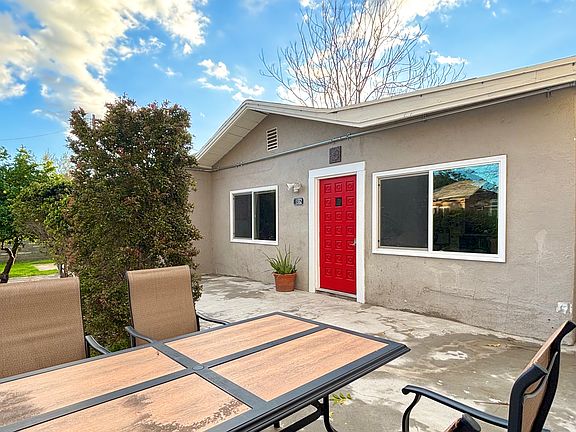 Front entry and patio