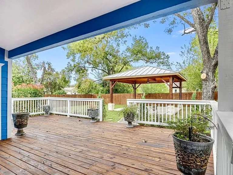 Back Patio and Yard