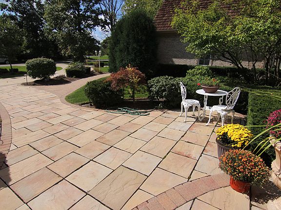 Front Stone Patio