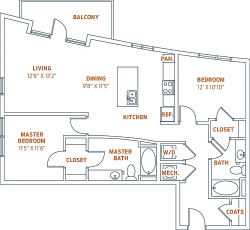 Floor plan Tetra