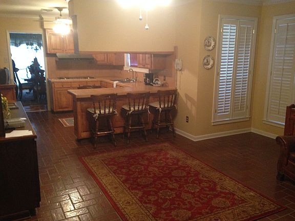Kitchen and den