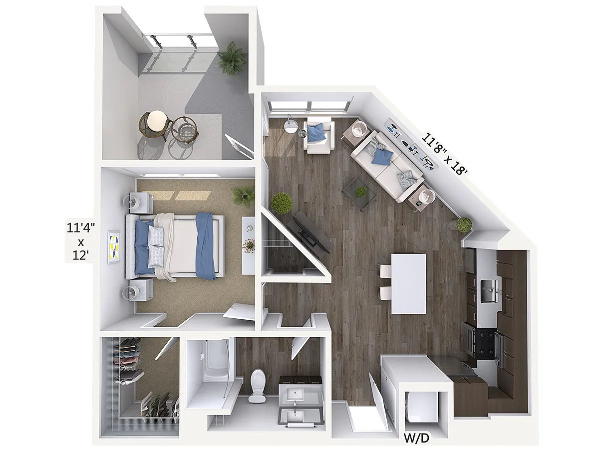 Floor plan A1-700